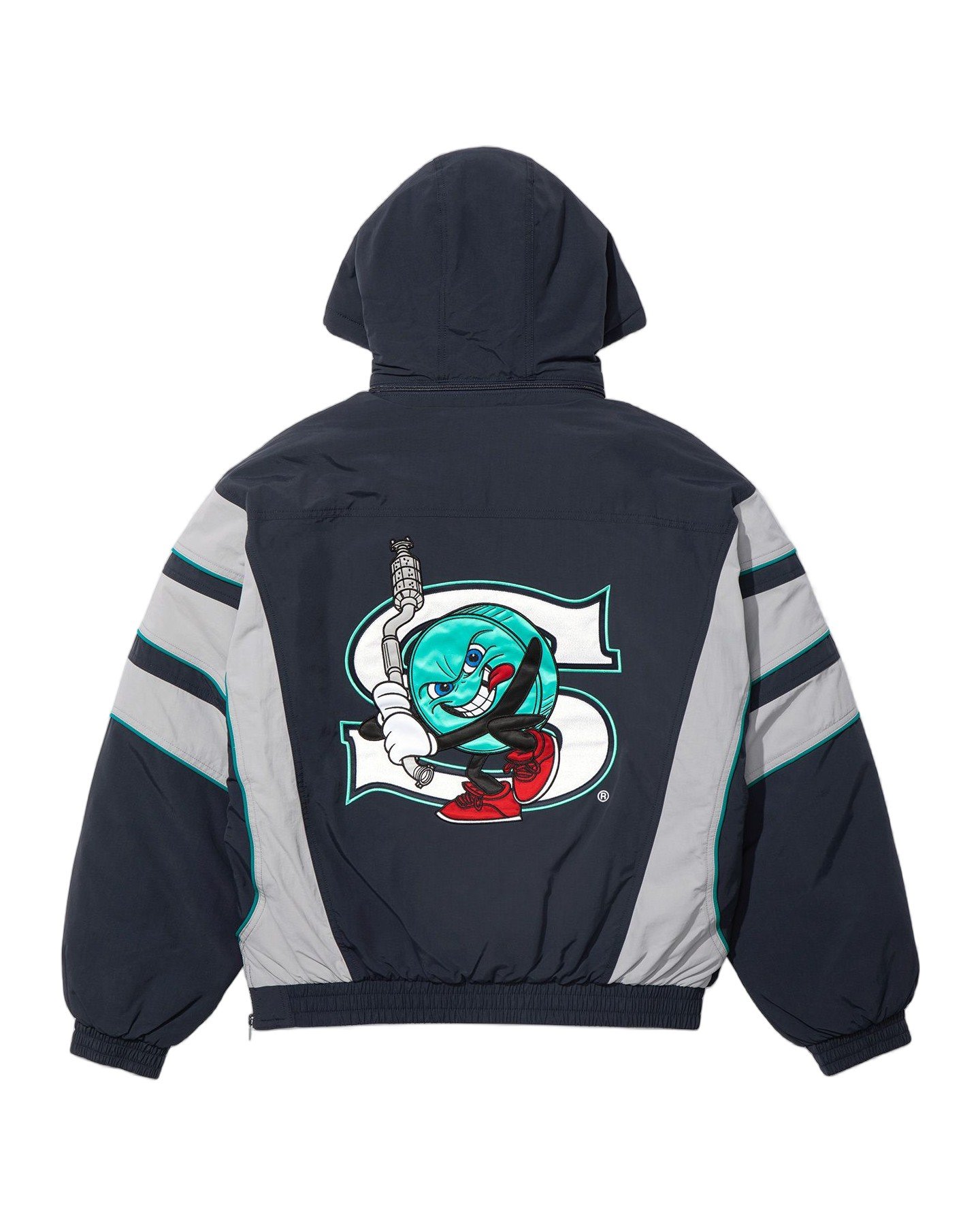 Supreme/SALEM Half Zip Stadium Jacket view 15